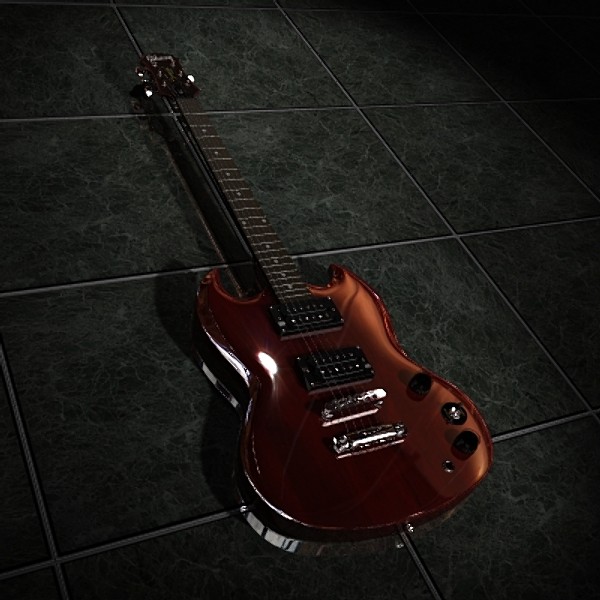 3d lwo epiphone gibson sg special - Epiphone/Gibson SG Special... by Joel Gafford